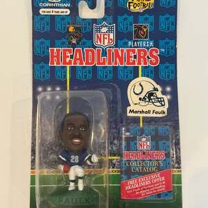 Headliners Marshall Faulk 1996 NFL Indianapolis Colts Figure